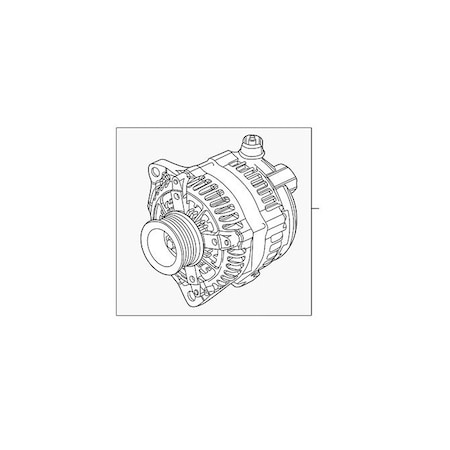 Motorcraft Alternator Asy, Gl576 GL576